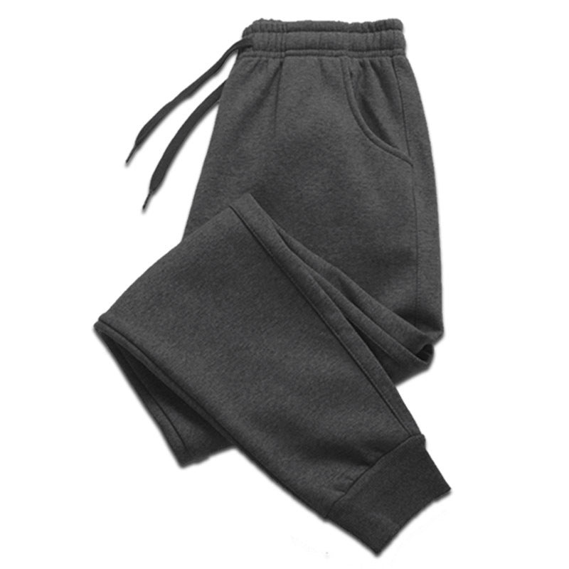 Unisex nan athleisure Jogginghose mit innen angerautem Fleece, elastischem Kordelbund und gerippten Knöchelabschlüssen Echo Archiv