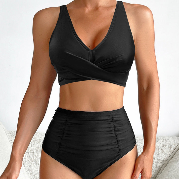 Damen Hochtaillierter Bade-Bikini Echo Archiv