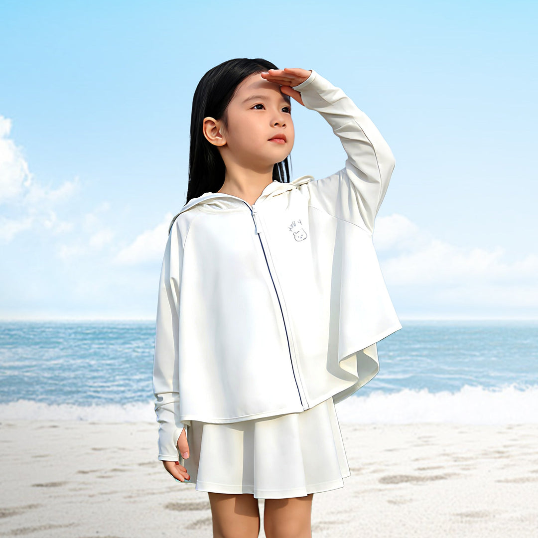 Jungen Funktionsjacke mit UV-Schutz und Kapuze Echo Archiv