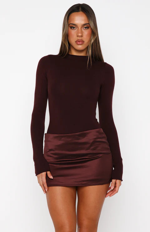 Damen Langarmshirt mit elegantem Schnitt und figurbetontem Design Echo Archiv