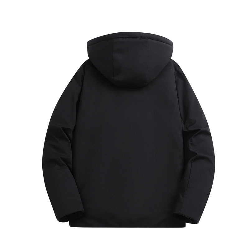 Herren Technische Winterjacke mit Kunstfellfutter Echo Archiv