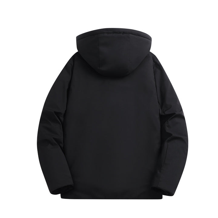 Herren Technische Winterjacke mit Kunstfellfutter Echo Archiv