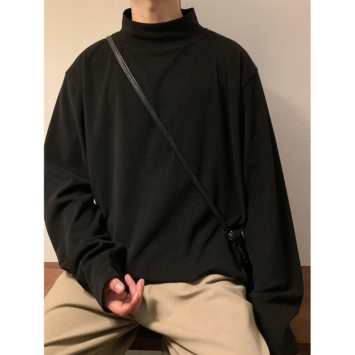 Herren Lässiger Rollkragenpullover Echo Archive