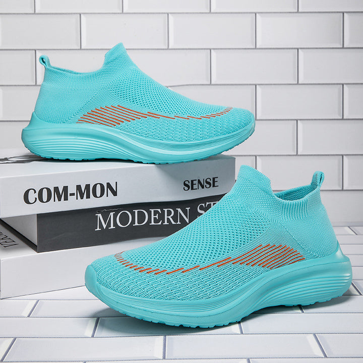 Herren nan sockenähnliche Strick-Sneaker mit nahtlosem Obermaterial und stoßdämpfender Sohle Echo Archiv
