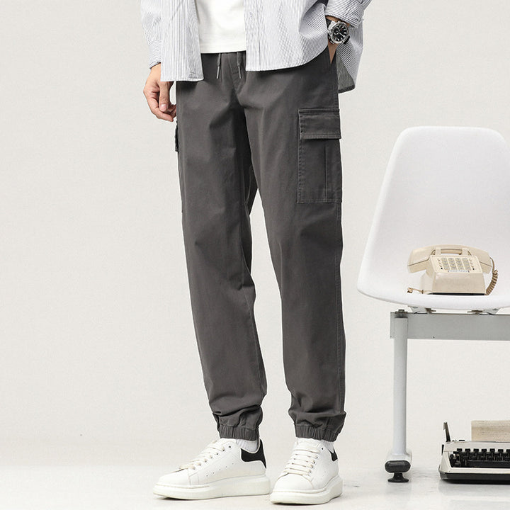Herren Cargo-Longpants mit elastischem Bund und praktischen Seitentaschen Echoarchiv