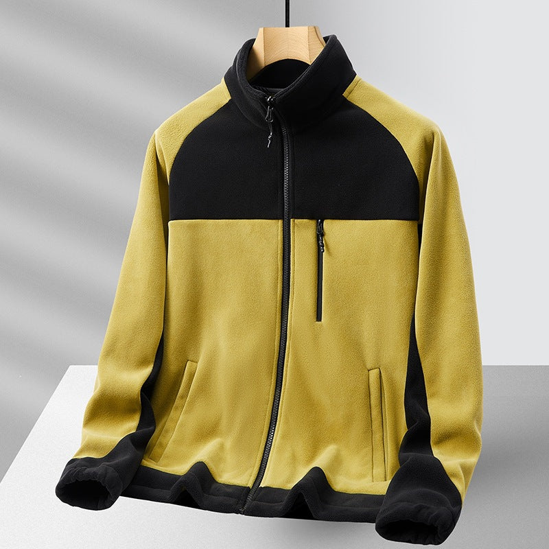Unisex Fleecejacke mit hohem Kragen Echo Archiv
