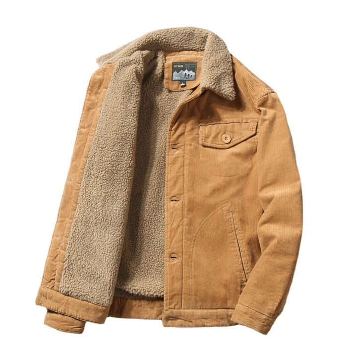 Herren Klassische Cordjacke Echo Archiv