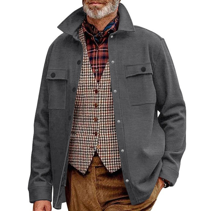 Herren lässige Outdoor-Jacke mit praktischen Taschen und modernem Schnitt Echoarchiv