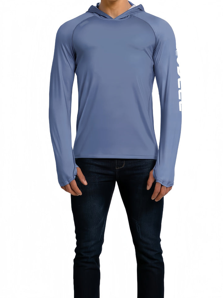 Herren Funktionales Outdoor Shirt mit Kapuze – Orvano