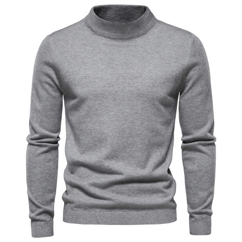 Herren Strickpullover mit hohen Kragen Echoarchiv