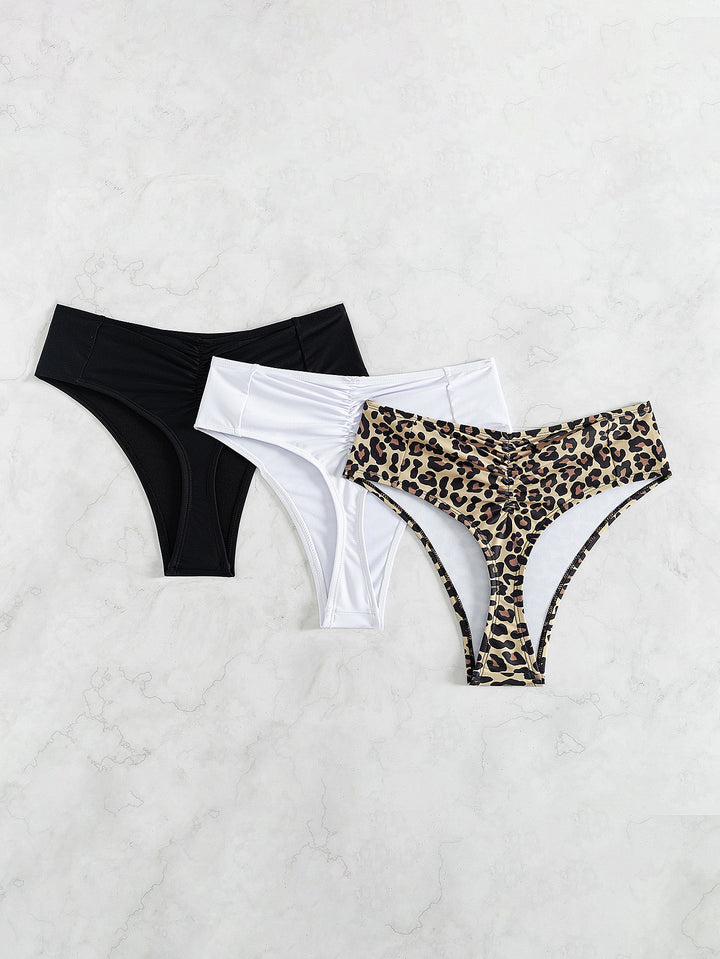 Damen Hochgeschnittener Bikini mit seitlichen Bindebändern Echo Archiv