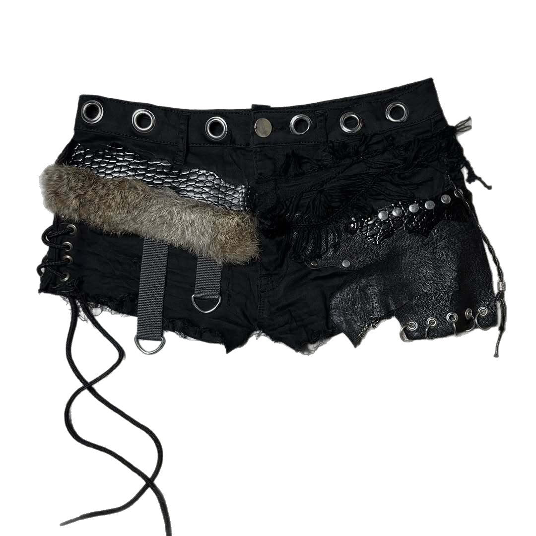 Damen Modische Shorts mit einzigartigen Details Echo Archiv