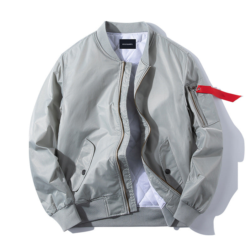 Herren  Heritage gesteppte Utility Bomberjacke mit Reißverschluss am Ärmel Echo Archiv