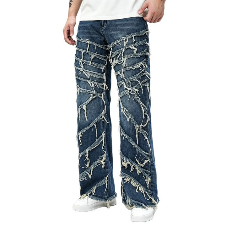 Damen Trendige Ripped Jeans Echoarchiv