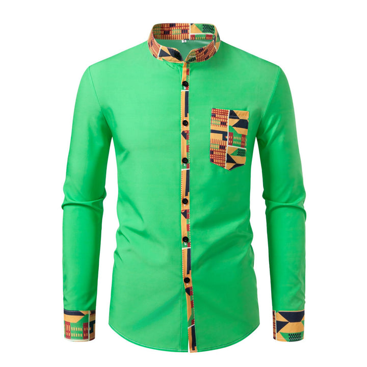 Herren Hemd im modernen afrikanischen Design Echoarchiv
