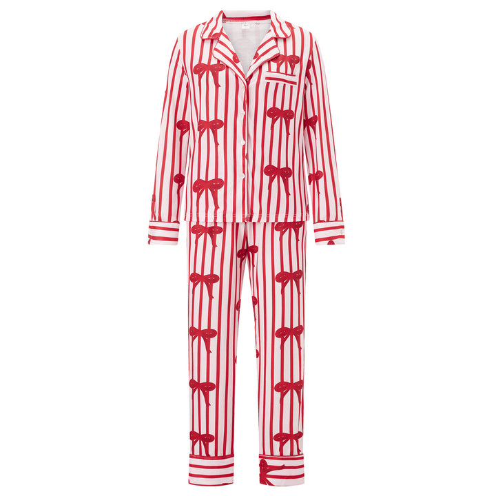 Damen Pyjama mit festlichem Design Echo Archiv