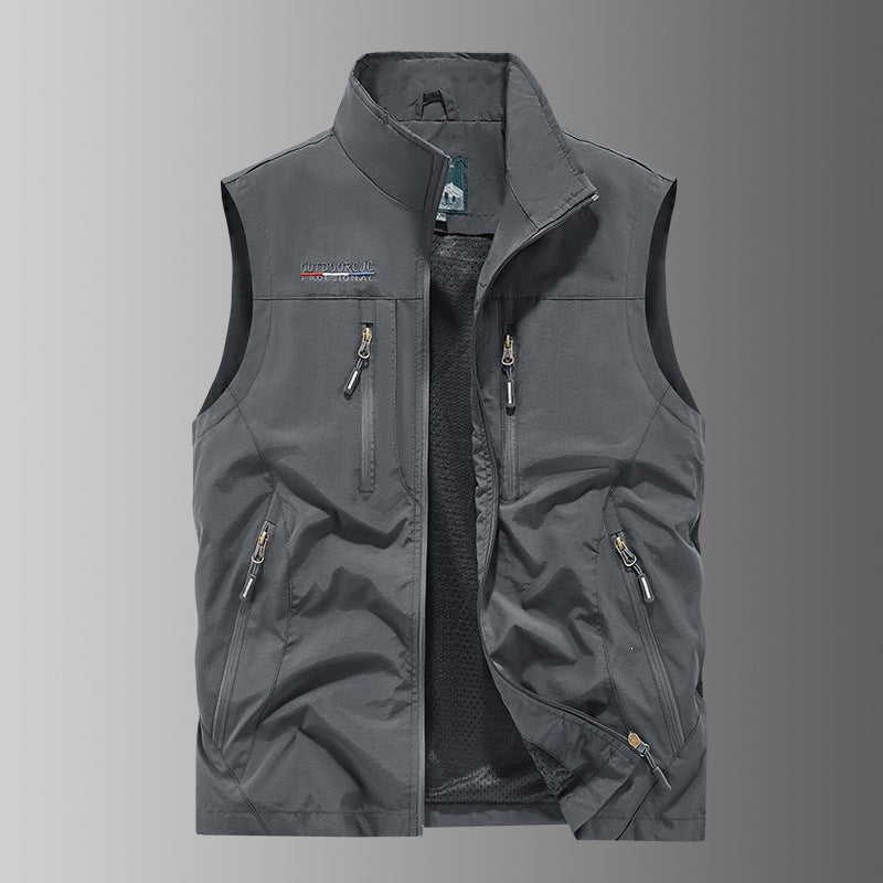 Herren Multifunktionale Outdoor-Weste Echo Archiv 1788242421