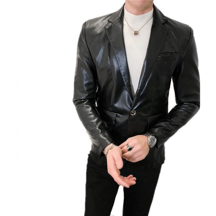 Herren Eleganter Blazer mit schmaler Passform Echoarchiv