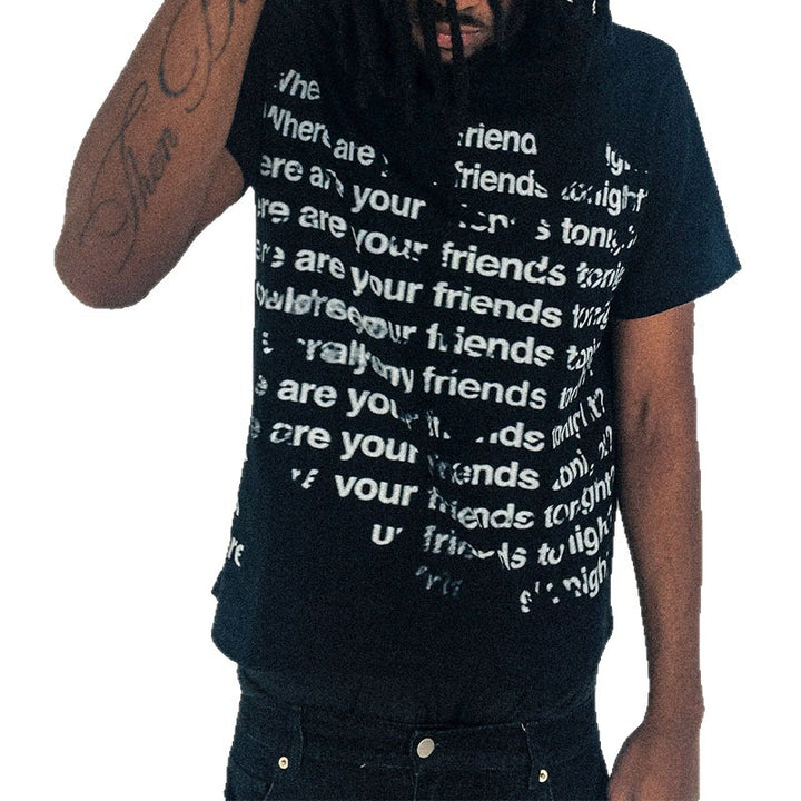 Damen Grafik-Print T-Shirt Echo Archiv