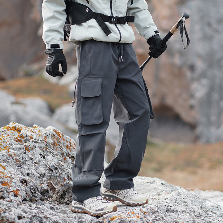 Herren Technische Outdoor-Cargohose mit Multifunktionstaschen und Stretcheinsätzen Echo Archiv