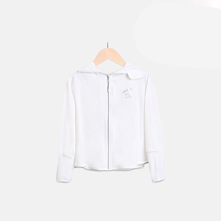 Damen atmungsaktive UV-Schutzjacke mit hohem Kragen Echo Archiv