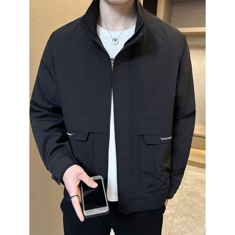 Herren Modische Slim-Fit Übergangsjacke Echo Archiv