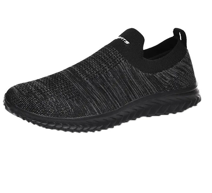 Herren Slip-On Leichte Strick Sneakers Echoarchiv