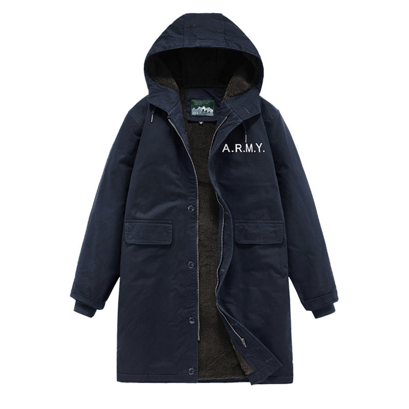 Herren Lange Parkajacke Echo Archiv