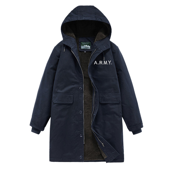 Herren Lange Parkajacke Echo Archiv