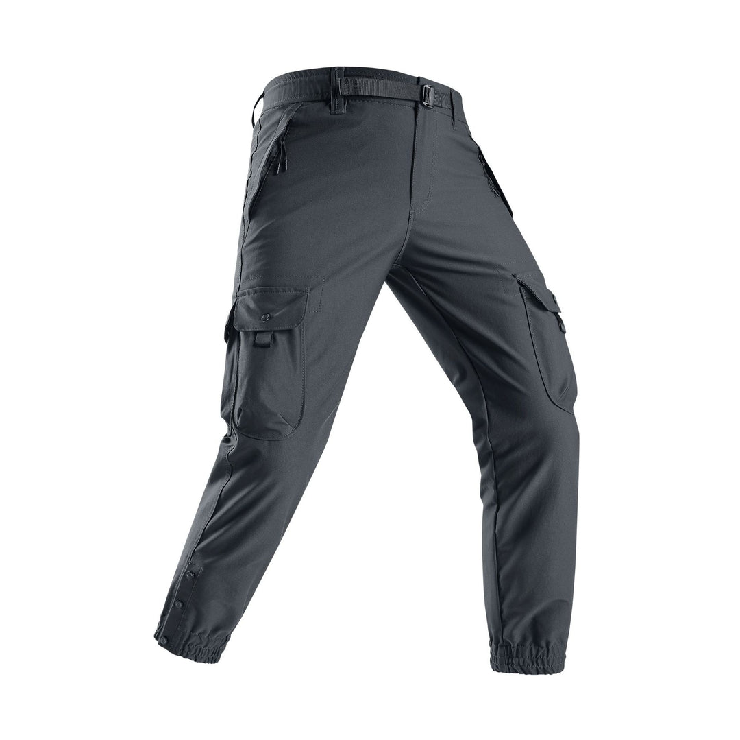 Herren Tapered Cargo-Joggerhose im Tactical-Utility-Stil mit elastischem Knöchelsaum und Multifachtaschen Echo Archiv