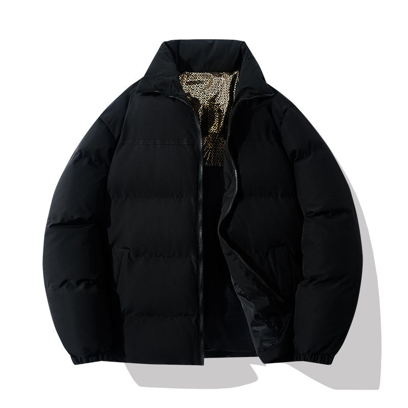 Herren isolierte Steppjacke mit hohem Kragen und praktischen Taschen Echoarchiv