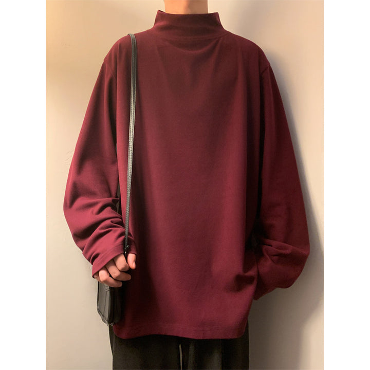 Herren Lässiger Rollkragenpullover Echo Archive
