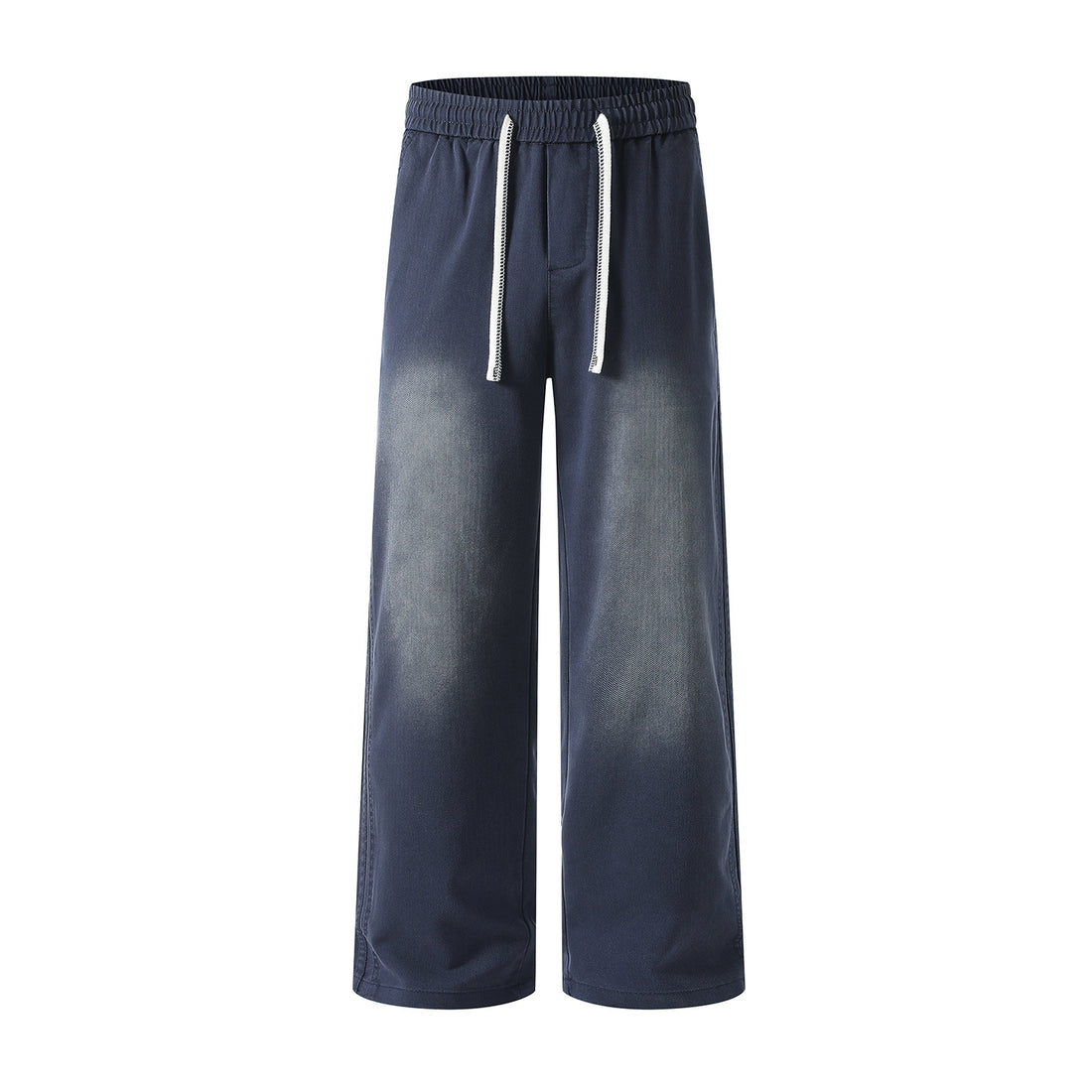 Damen weite Freizeithose mit elastischem Bund und Kordelzug Echoarchiv