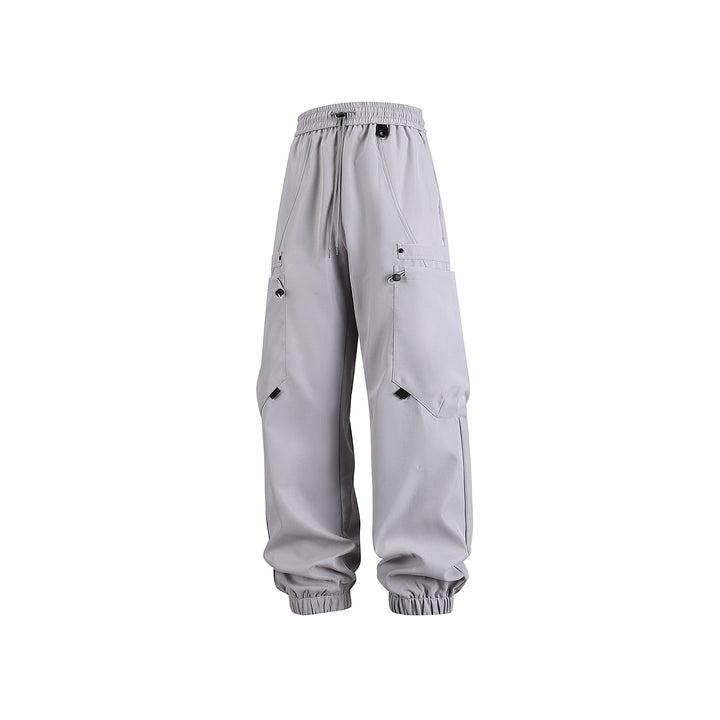 Herren Technische Cargo-Jogginghose mit elastischem Tunnelzugbund und multifunktionalen Klapptaschen Echo Archiv