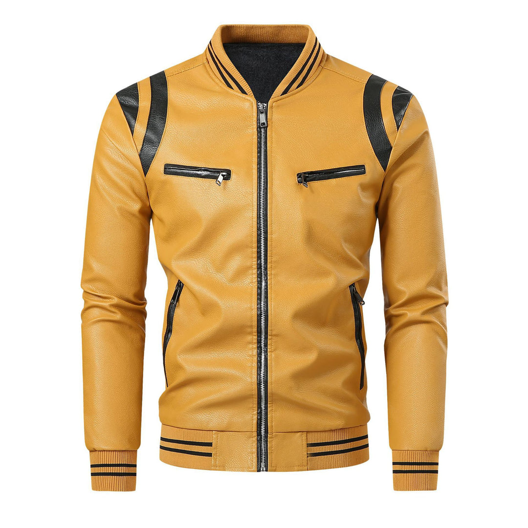 Herren Sportliche Bikerjacke Echo Archiv