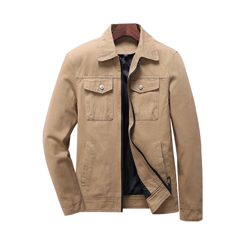 Herren stilvolle Multifunktionsjacke mit praktischen Taschen Echoarchiv