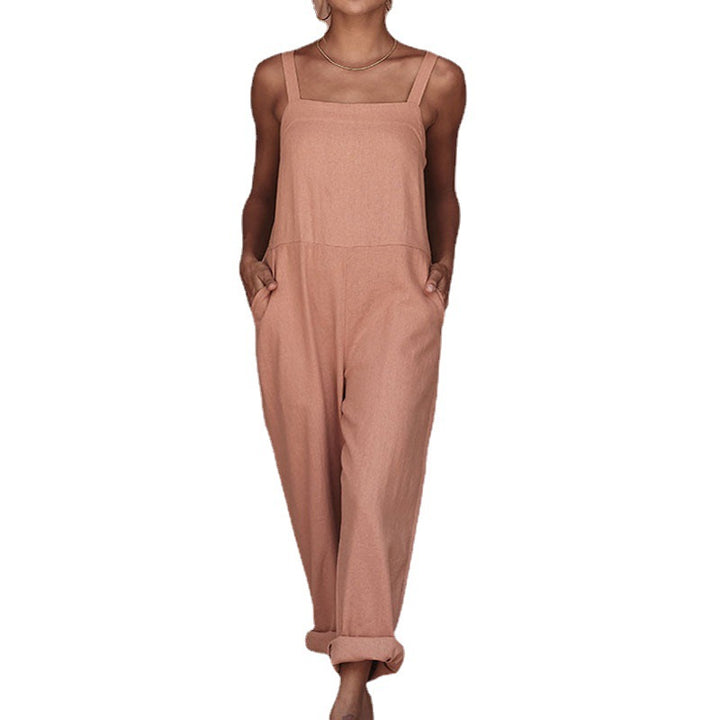Damen Leichter Jumpsuit mit praktischen Taschen Echo Archiv