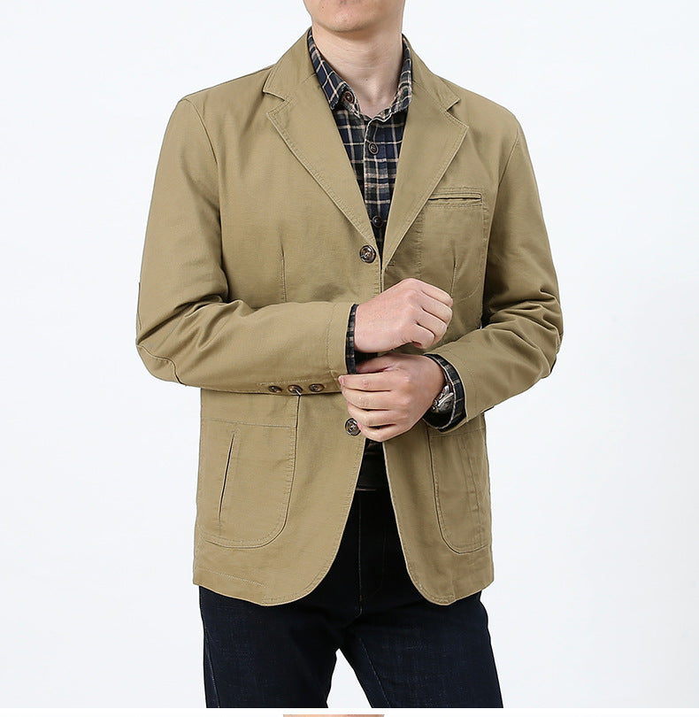 Herren Modische Freizeitjacke mit Taschen Echo Archiv