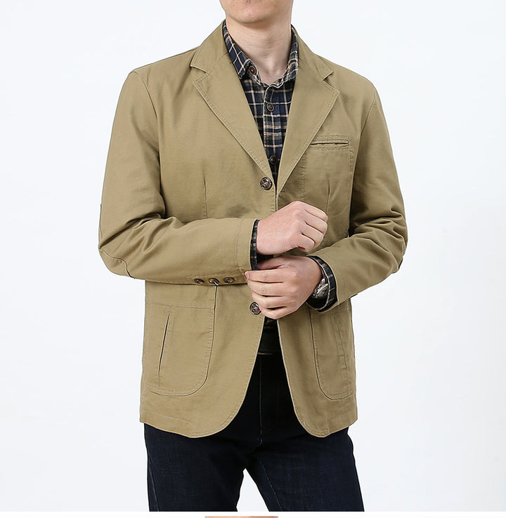 Herren Modische Freizeitjacke mit Taschen Echo Archiv