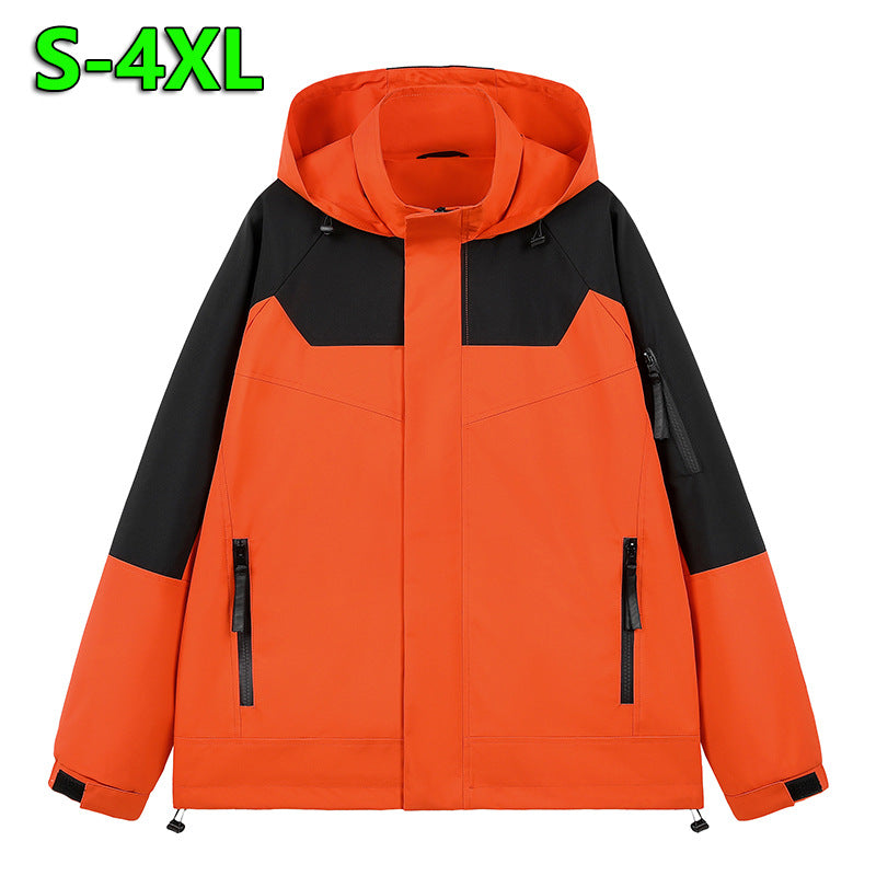 Herren Wasserabweisende technische Urban-Hoodiejacke mit ergonomischer Kapuze, verdecktem Reißverschluss und nahtverdeckten Utility‑Taschen Echo Archiv