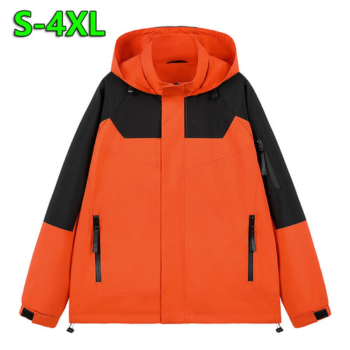 Herren Wasserabweisende technische Urban-Hoodiejacke mit ergonomischer Kapuze, verdecktem Reißverschluss und nahtverdeckten Utility‑Taschen Echo Archiv