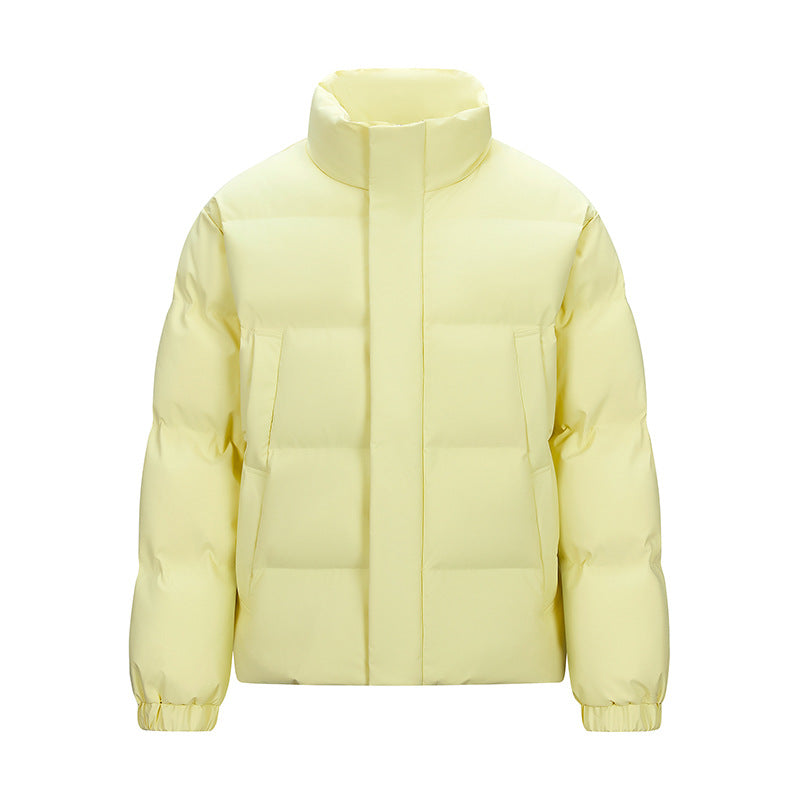 Herren Gepolsterte Steppjacke mit hohem Stehkragen und verdeckter Reißverschluss Echo Archiv