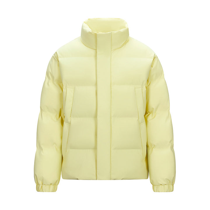 Herren Gepolsterte Steppjacke mit hohem Stehkragen und verdeckter Reißverschluss Echo Archiv