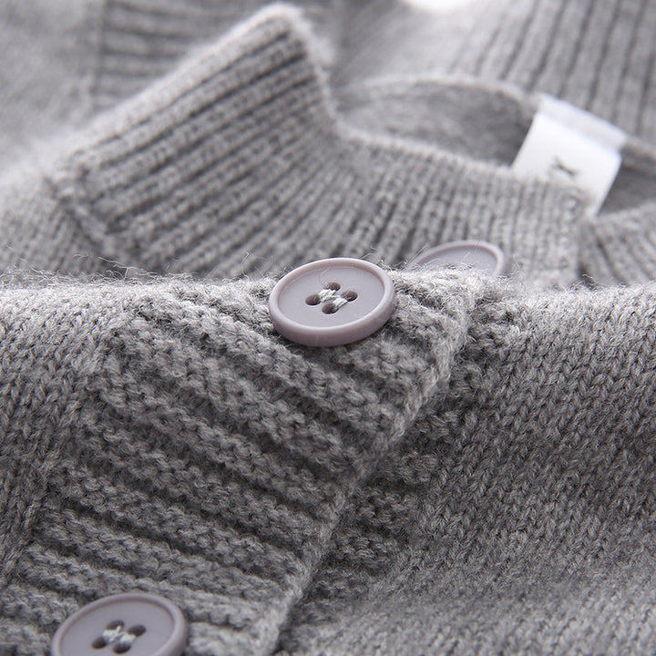 Damen Bequemer Strickpullover mit Knopfleiste Echo Archiv