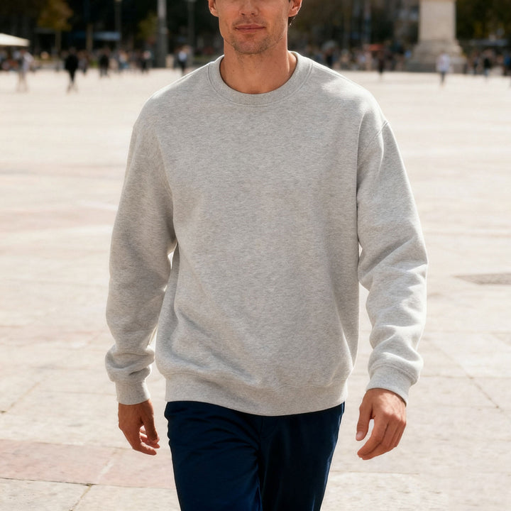 Herren bequemer Sweatshirt mit relaxed-fit Schnitt und elastischen Bündchen Echoarchiv