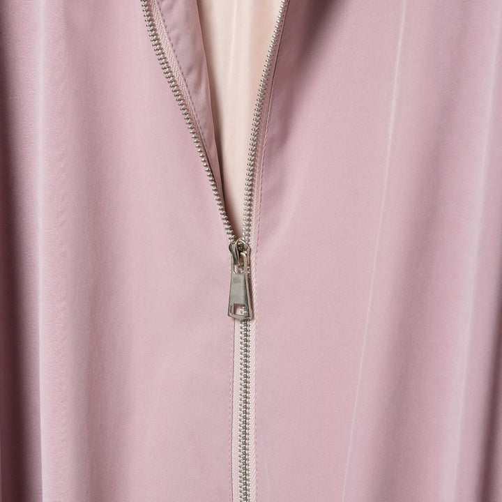 Damen Cropped-Boxy-Übergangsjacke mit hohem Funnelkragen und elastischem Saum Echoarchiv