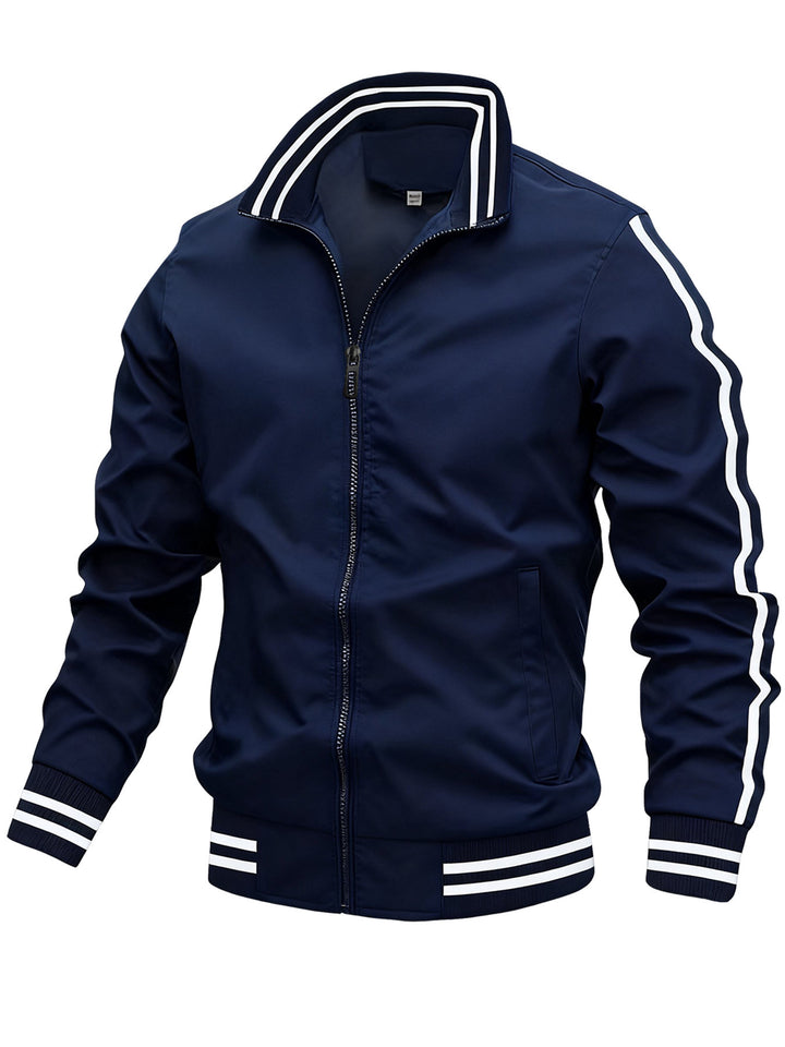 Herren Modische Bomberjacke Echo Archiv