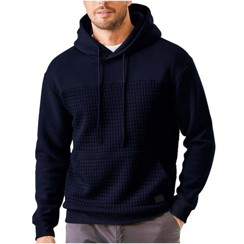 Herren Kapuzenpullover mit strukturiertem Obermaterial Echoarchiv