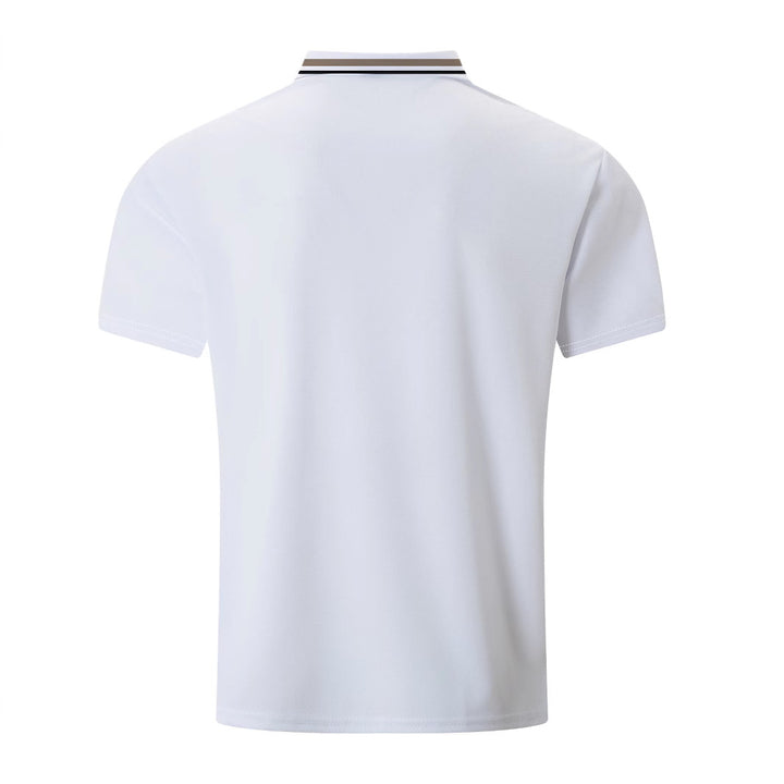 Herren Sportliches Kurzarm Poloshirt mit innovativem Grafikdesign Echoarchiv