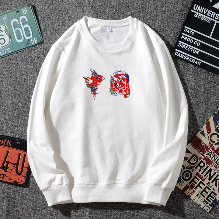 Unisex Oversize Sweatshirt mit Rundhalsausschnitt und dezenter Grafikapplikation Echo Archiv
